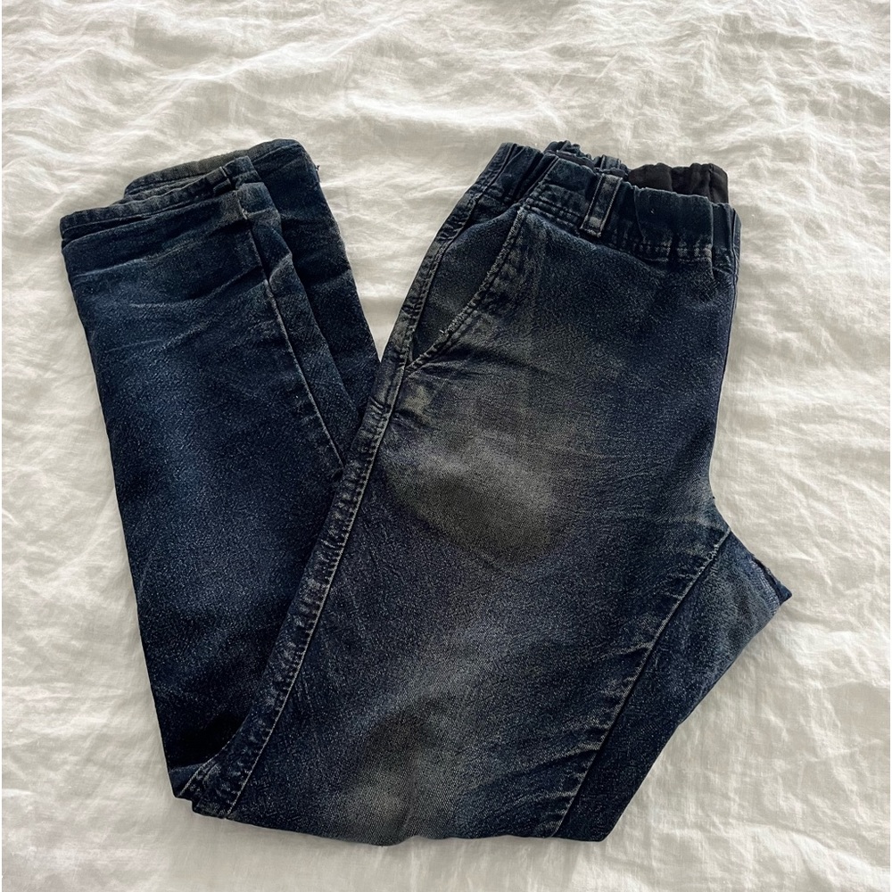 APC RUE MADAME PARIS Men’s Denim Jeans Stretch Waist Size XS Beautiful Fading